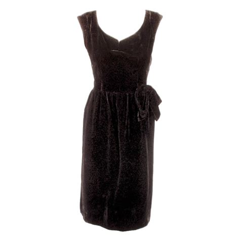 Velvet dress Dior Black size L International in Velvet 